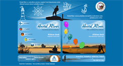 Desktop Screenshot of hostelriver.fi